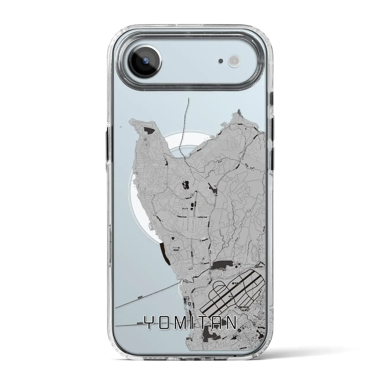 【読谷（沖縄県）】地図柄iPhoneケース（MagSafeタイプ）