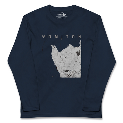【読谷（沖縄県）】地図柄ロングスリーブTシャツ