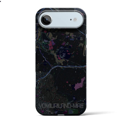 【読売ランド前（神奈川県）】地図柄iPhoneケース（バックカバータイプ）