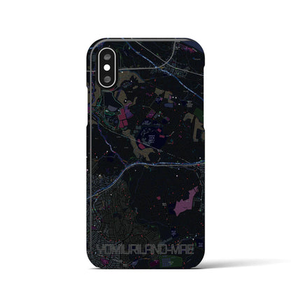 【読売ランド前（神奈川県）】地図柄iPhoneケース（バックカバータイプ）