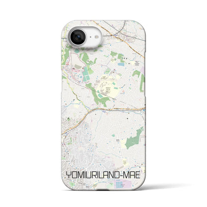 【読売ランド前（神奈川県）】地図柄iPhoneケース（バックカバータイプ）