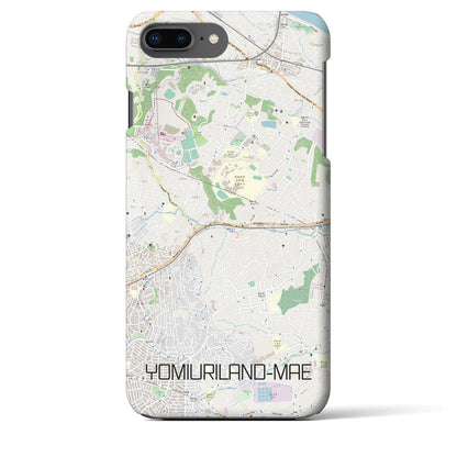 【読売ランド前（神奈川県）】地図柄iPhoneケース（バックカバータイプ）