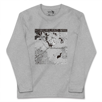 【読売ランド前（神奈川県）】地図柄ロングスリーブTシャツ