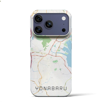 【与那原（沖縄県）】地図柄iPhoneケース（バックカバータイプ）