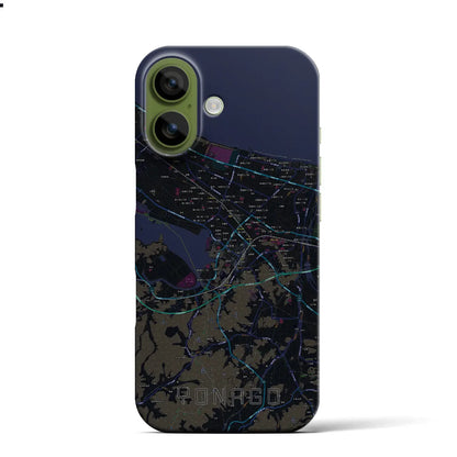 【米子（鳥取県）】地図柄iPhoneケース（バックカバータイプ）