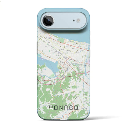 【米子（鳥取県）】地図柄iPhoneケース（バックカバータイプ）