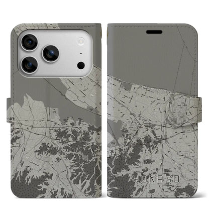 【米子（鳥取県）】地図柄iPhoneケース（手帳タイプ）