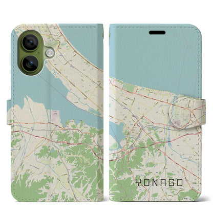 【米子（鳥取県）】地図柄iPhoneケース（手帳タイプ）