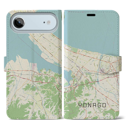 【米子（鳥取県）】地図柄iPhoneケース（手帳タイプ）