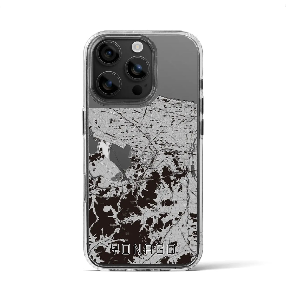 【米子(鳥取県)】地図柄iPhoneケース(MagSafeタイプ)