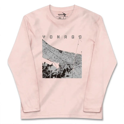 【米子（鳥取県）】地図柄ロングスリーブTシャツ