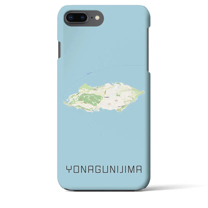 【与那国島（沖縄県）】地図柄iPhoneケース（バックカバータイプ）