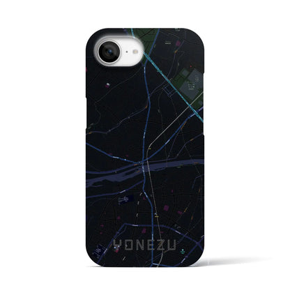 【米津（愛知県）】地図柄iPhoneケース（バックカバータイプ）