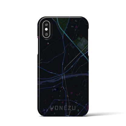 【米津（愛知県）】地図柄iPhoneケース（バックカバータイプ）