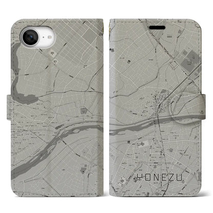 【米津（愛知県）】地図柄iPhoneケース（手帳タイプ）