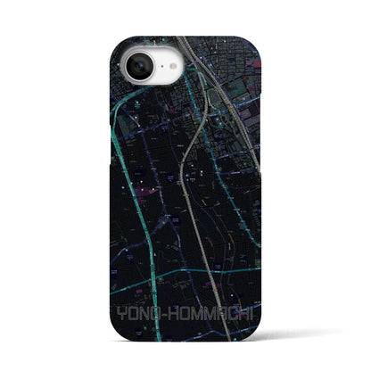 【与野本町（埼玉県）】地図柄iPhoneケース（バックカバータイプ）