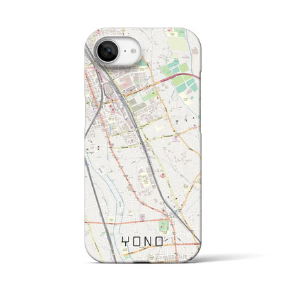 【与野（埼玉県）】地図柄iPhoneケース（バックカバータイプ）