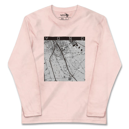 【与野（埼玉県）】地図柄ロングスリーブTシャツ
