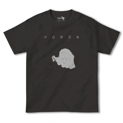 【与論（鹿児島県）】地図柄ヘビーウェイトTシャツ