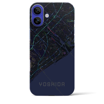 【吉田（静岡県）】地図柄iPhoneケース（バックカバータイプ）