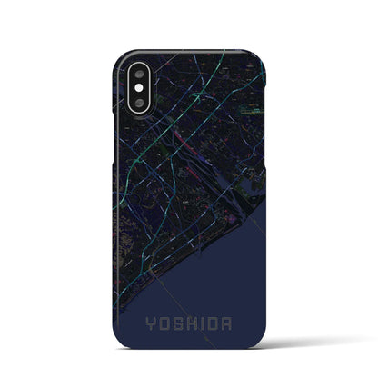 【吉田（静岡県）】地図柄iPhoneケース（バックカバータイプ）