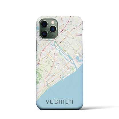 【吉田（静岡県）】地図柄iPhoneケース（バックカバータイプ）