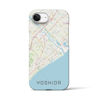 【吉田（静岡県）】地図柄iPhoneケース（バックカバータイプ）