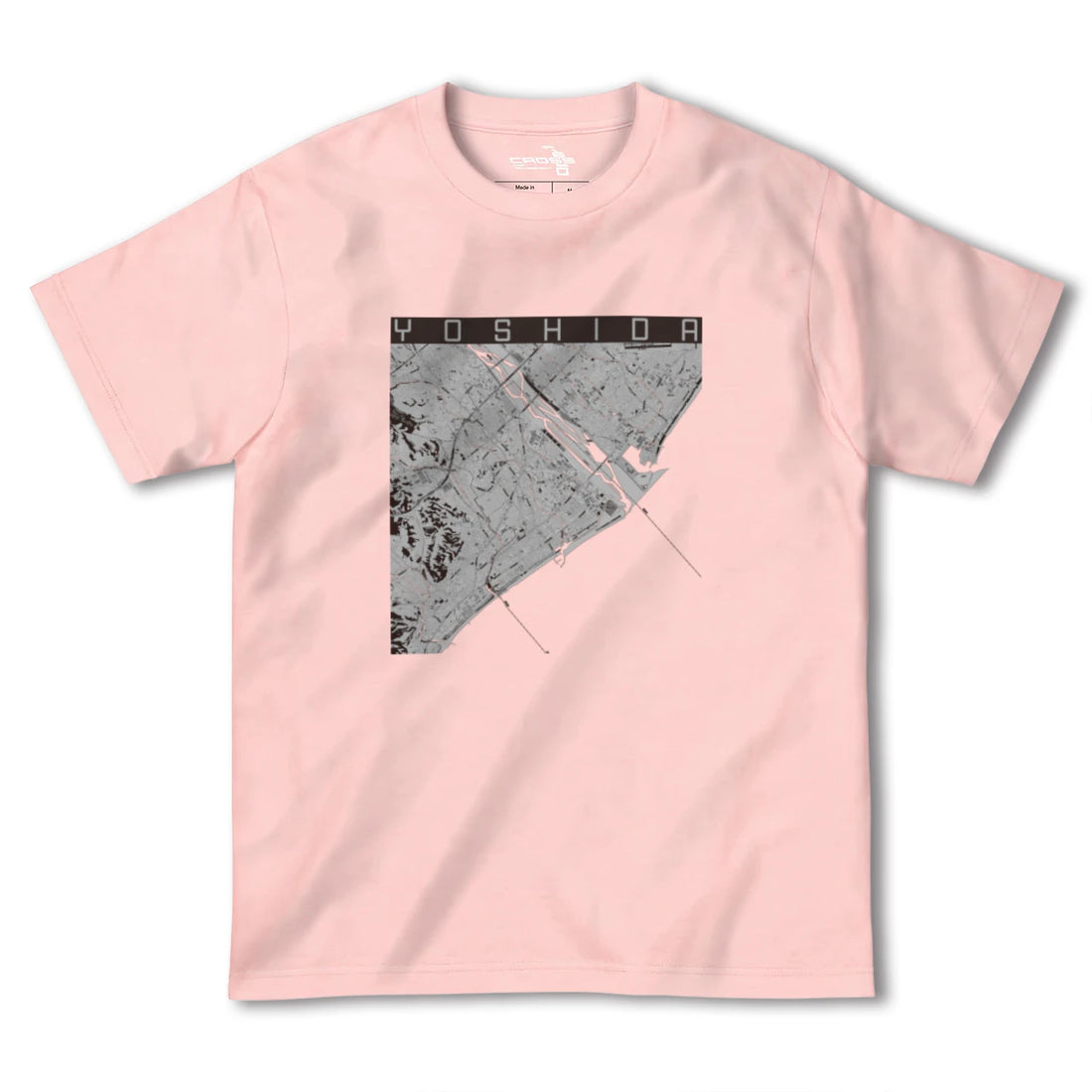 【吉田(静岡県)】地図柄ヘビーウェイトTシャツ