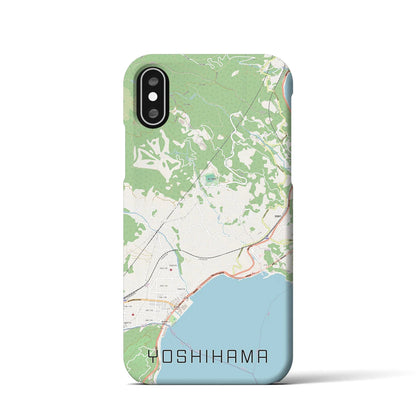 【吉浜（神奈川県）】地図柄iPhoneケース（バックカバータイプ）