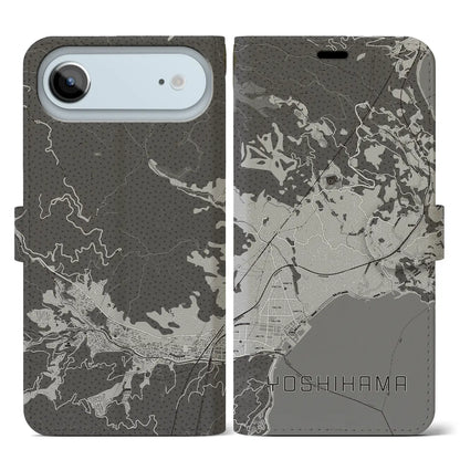 【吉浜（神奈川県）】地図柄iPhoneケース（手帳タイプ）