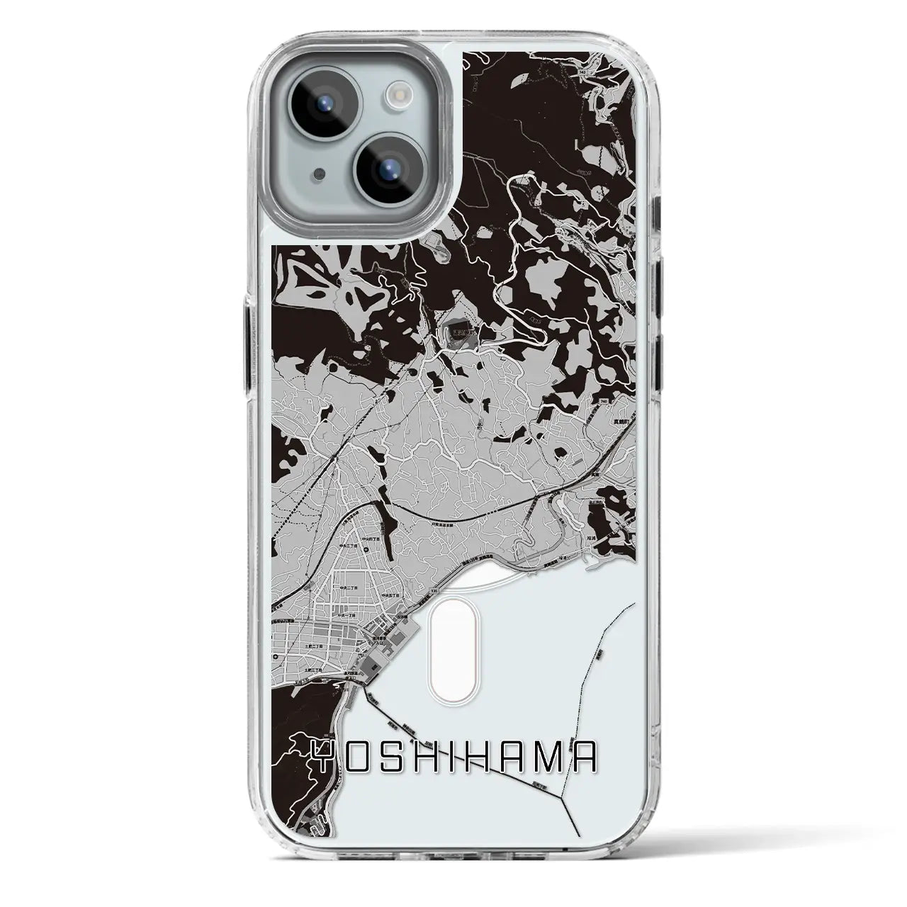 【吉浜（神奈川県）】地図柄iPhoneケース（MagSafeタイプ）