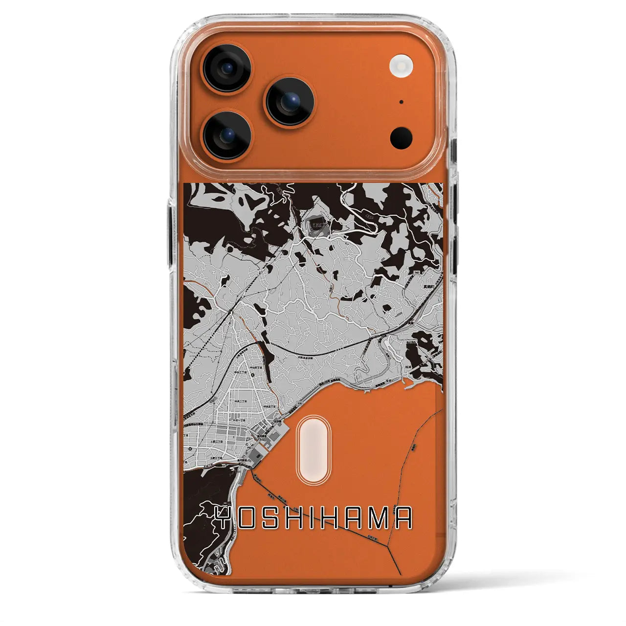 【吉浜（神奈川県）】地図柄iPhoneケース（MagSafeタイプ）