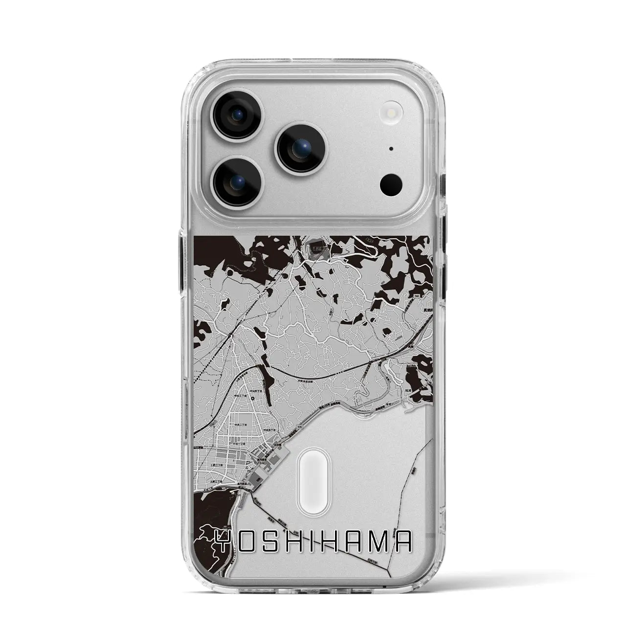 【吉浜（神奈川県）】地図柄iPhoneケース（MagSafeタイプ）