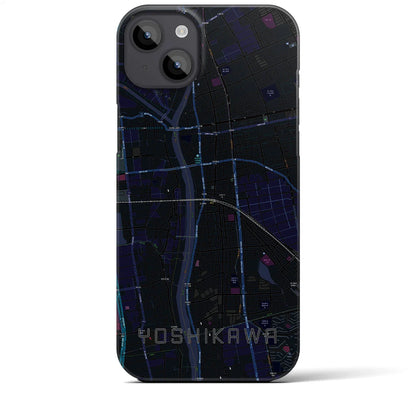 【吉川（埼玉県）】地図柄iPhoneケース（バックカバータイプ）