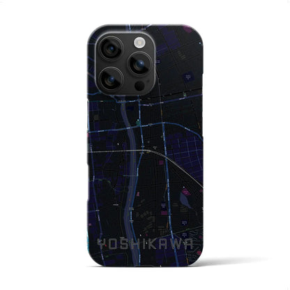 【吉川（埼玉県）】地図柄iPhoneケース（バックカバータイプ）