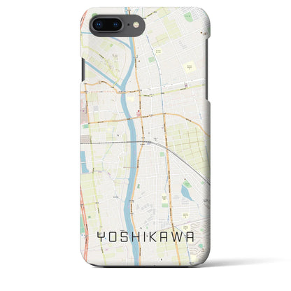 【吉川（埼玉県）】地図柄iPhoneケース（バックカバータイプ）