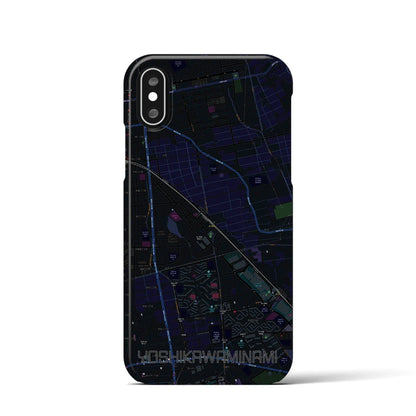 【吉川美南（埼玉県）】地図柄iPhoneケース（バックカバータイプ）