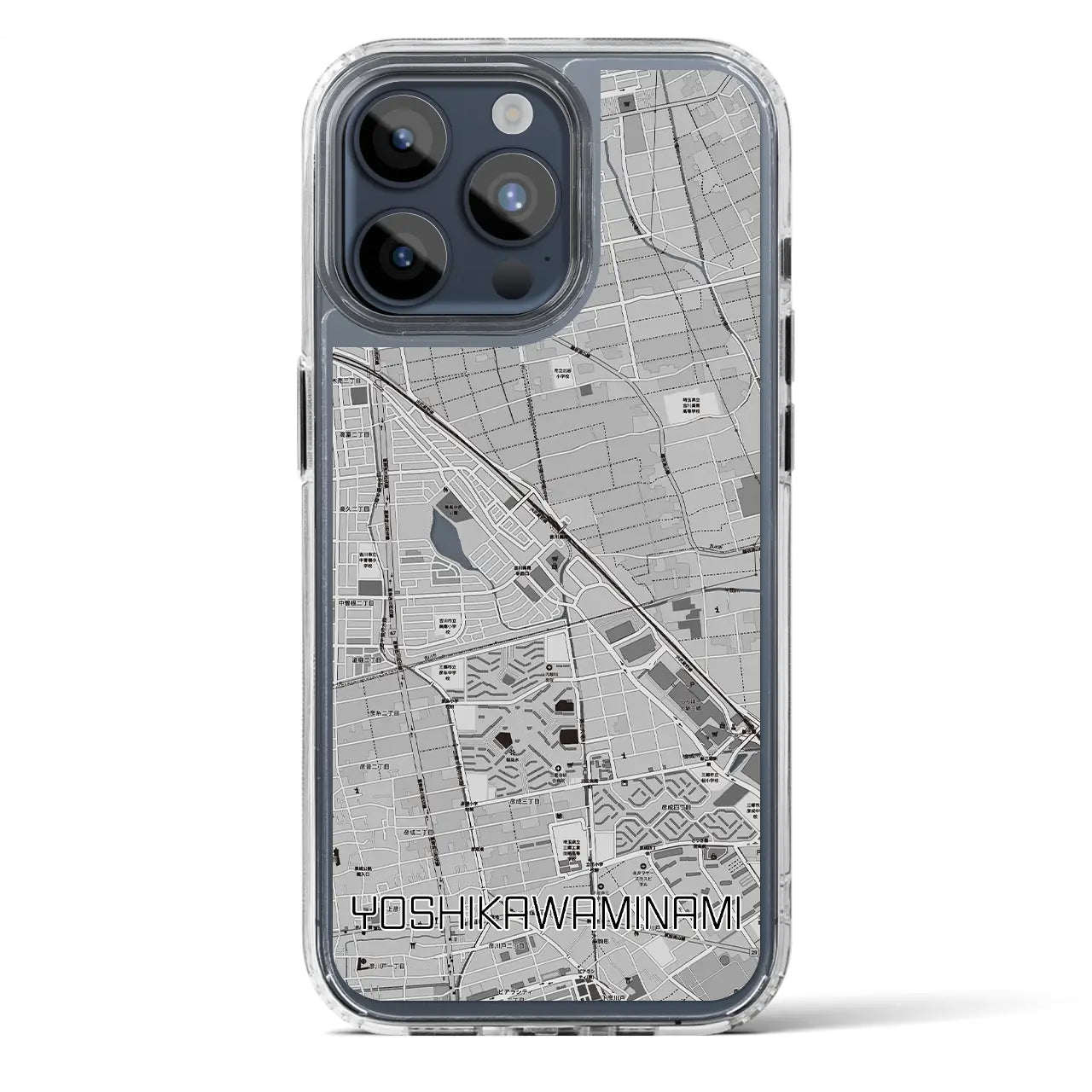 【吉川美南（埼玉県）】地図柄iPhoneケース（MagSafeタイプ）
