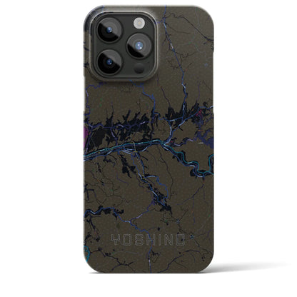 【吉野（奈良県）】地図柄iPhoneケース（バックカバータイプ）