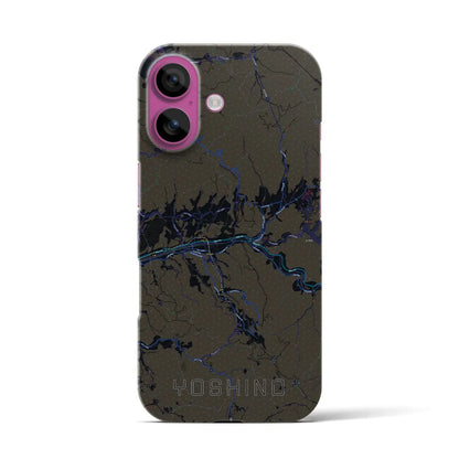 【吉野（奈良県）】地図柄iPhoneケース（バックカバータイプ）