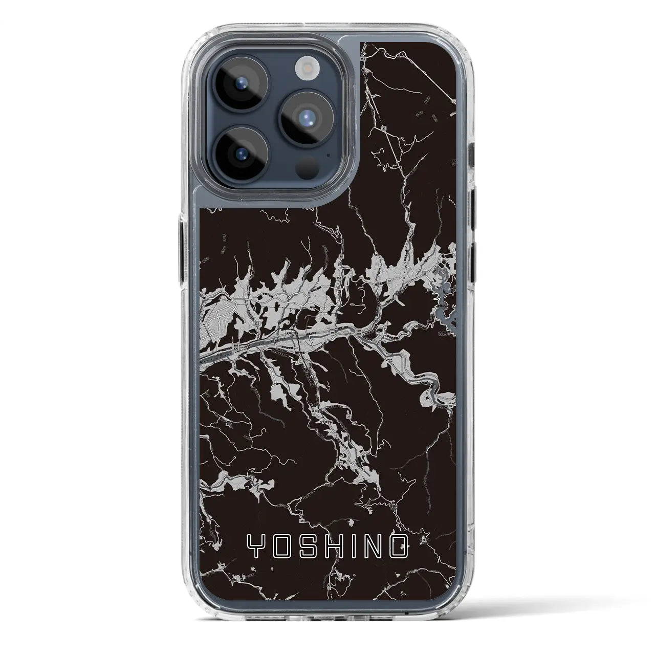 【吉野（奈良県）】地図柄iPhoneケース（MagSafeタイプ）