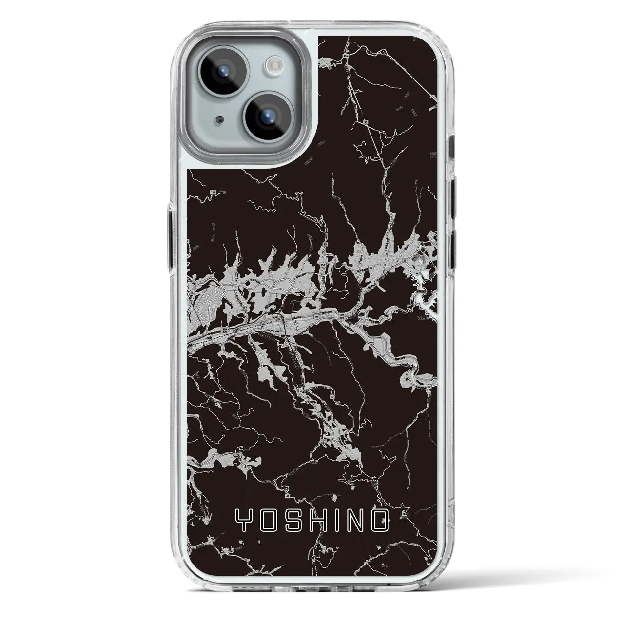 【吉野（奈良県）】地図柄iPhoneケース（MagSafeタイプ）