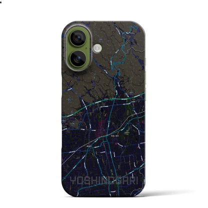 【吉野ヶ里（佐賀県）】地図柄iPhoneケース（バックカバータイプ）