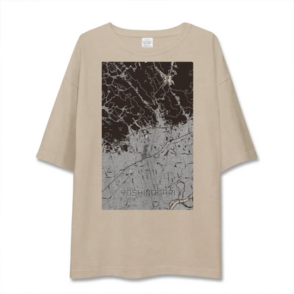 【吉野ヶ里（佐賀県）】地図柄ビッグシルエットTシャツ