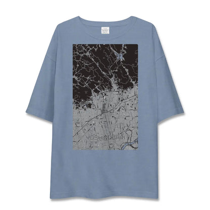 【吉野ヶ里（佐賀県）】地図柄ビッグシルエットTシャツ