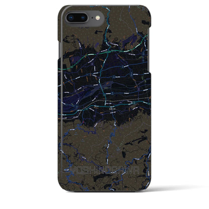 【吉野川（徳島県）】地図柄iPhoneケース（バックカバータイプ）