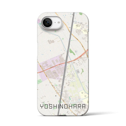 【吉野原（埼玉県）】地図柄iPhoneケース（バックカバータイプ）
