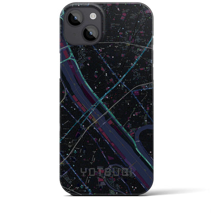 【四ツ木（東京都）】地図柄iPhoneケース（バックカバータイプ）