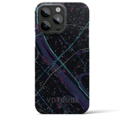 【四ツ木（東京都）】地図柄iPhoneケース（バックカバータイプ）