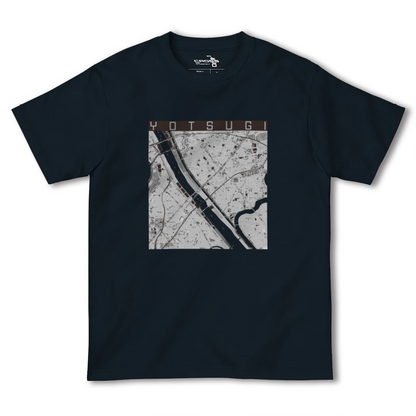 【四ツ木（東京都）】地図柄ヘビーウェイトTシャツ